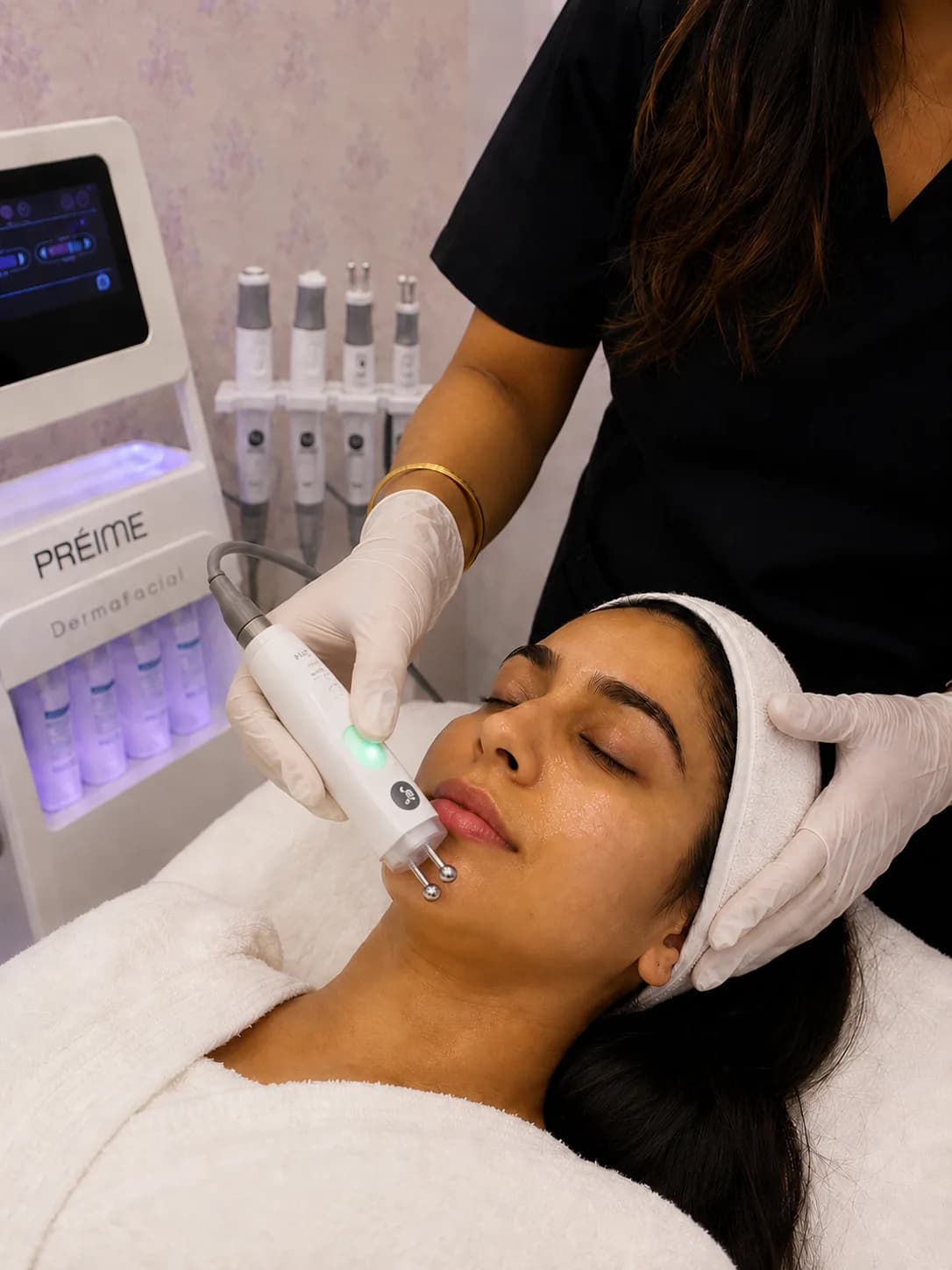 PRÉIME Dermafacial treatment at D'Cosmedics